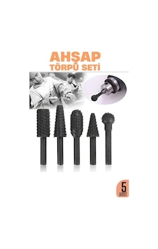 Ahşap Oyma Törpü Seti 5'li Matkap Ucuna Şekillendirme Takımı 722470 Str-mn346 Ahşap Oyma Törpü Seti 5'li Matkap Ucuna Şekillendirme Takımı 722470 Str-mn346