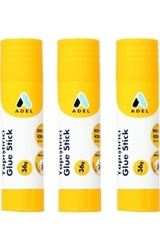 Adel Stick Yapıştırıcı 36 Gram - 3 Adet