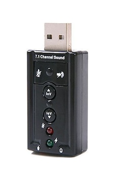 Hytech HY-U717 7.1 USB Ses Kartı Hytech HY-U717 7.1 USB Ses Kartı