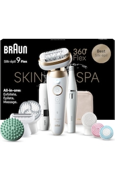 Braun Silk-épil 9 Flex Skinspa Kadın Epilatörü, Hepsi Bir Arada Set, Uzun Süreli Tüy Alma İçin Tüy Çıkarıcı, Bayan Tıraş Makinesi, Yüzdeki Tüy Çıkarıcı, Su Geçirmez, Almanya'da Üretilmiştir, 9-681 3d, Beyaz/altın Braun Silk-épil 9 Flex Skinspa Kadın Epilatörü, Hepsi Bir Arada Set, Uzun Süreli Tüy Alma İçin Tüy Çıkarıcı, Bayan Tıraş Makinesi, Yüzdeki Tüy Çıkarıcı, Su Geçirmez, Almanya'da Üretilmiştir, 9-681 3d, Beyaz/altın