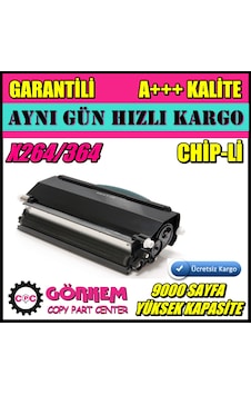 Lexmark X364 Toner Uyumlu (X264G11G) Lexmark X364 Toner Uyumlu (X264G11G)