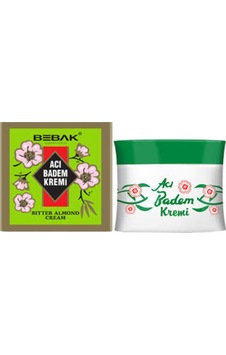 Bebak Acı Badem Kavanoz Krem 30 G Bebak Acı Badem Kavanoz Krem 30 G