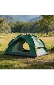 Ers 6 Kişilik Otomatik Kamp Çadırı Çift Katmanlı, Suya Dayanıklı, Hızlı Kurulum Outdoor Aile Ve Doğa Çadırı 200x250x150 Cm Ers 6 Kişilik Otomatik Kamp Çadırı Çift Katmanlı, Suya Dayanıklı, Hızlı Kurulum Outdoor Aile Ve Doğa Çadırı 200x250x150 Cm