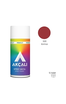 Akçalı 320 Kırmızı Sprey Boya 400 Ml Diğer Akçalı 320 Kırmızı Sprey Boya 400 Ml Diğer