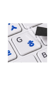 Mavi Korece Klavye Etiketi 3d Uv Kabartmalı 46 Adet Şeffaf Sticker Notebook Ve Masaüstü Uyumlu Mavi Korece Klavye Etiketi 3d Uv Kabartmalı 46 Adet Şeffaf Sticker Notebook Ve Masaüstü Uyumlu