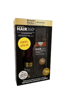 Hair 360 Growth Factors Intensive Kadın Tipi Saç Dökülmesine Karşı Şampuan 150 ML + Sprey 50 ML