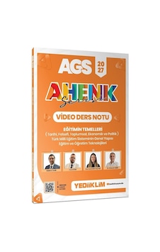 Yediiklim 2027 Meb-ags Eğitimin Temelleri Video Ders Notu Ahenk Serisi - Bülent Tanık, Can Köni Yediiklim 2027 Meb-ags Eğitimin Temelleri Video Ders Notu Ahenk Serisi - Bülent Tanık, Can Köni