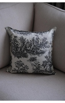 Siyah Kırlent Vintage Desenli 45x45 Dekoratif Yastık Kılıfı Siyah - 693923511 Siyah Siyah Kırlent Vintage Desenli 45x45 Dekoratif Yastık Kılıfı Siyah - 693923511 Siyah