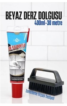 Beyaz Derz Dolgu Macunu Fayans Arası Temizlik Ve Yenileme Çözümü 30 Metre 721594