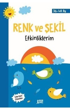 Renk ve Şekil Etkinliklerim 36-48 Ay- Minik Ada