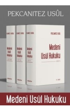 Pekcanıtez Usül-Medeni Usül Hukuku-3 Cilt Takım- On İki Levha Yayıncılık