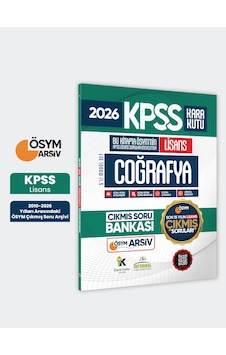 2026 Fulllisans Kpss Lisans Coğrafya Kara Kutu ÖSYM Çıkmış Soru Bankası Son 15 Yıl(sadece Lisans) 2026 Fulllisans Kpss Lisans Coğrafya Kara Kutu ÖSYM Çıkmış Soru Bankası Son 15 Yıl(sadece Lisans)