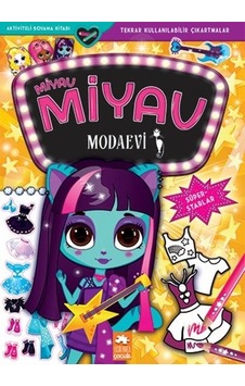 Miyav Miyav Modaevi - Süperstarlar - Aktiviteli Boyama Kitabı - Zivile Agurkyte - Eksik Parça