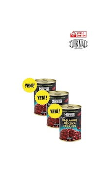 Meksika Fasülyesi 400 Gr X 3 Adet Meksika Fasülyesi 400 Gr X 3 Adet