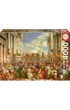 Educa Puzzle 4000 Parça Cana'dadüğün,paoloverones 19949 Educa Puzzle 4000 Parça Cana'dadüğün,paoloverones 19949