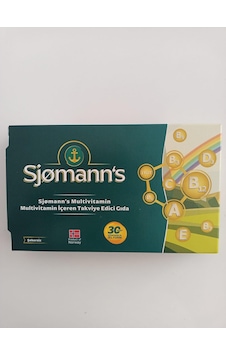 Sjomann's Multivitamin Tablet 30'lu 8682792377083 Sjomann's Multivitamin Tablet 30'lu 8682792377083