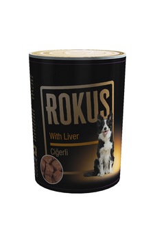 Rokus - 38 - Cığerlı Köpek Konservesı 410 Gr X - Csmo-tex - 6 Adet Rokus - 38 - Cığerlı Köpek Konservesı 410 Gr X - Csmo-tex - 6 Adet
