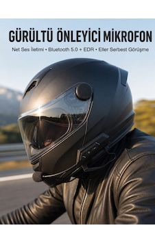Yeni Nesil Dinleme Ve Konuşma Özellikli Intercom Kask Kulaklığı 5.0 Bluetooth 66592885 Yeni Nesil Dinleme Ve Konuşma Özellikli Intercom Kask Kulaklığı 5.0 Bluetooth 66592885