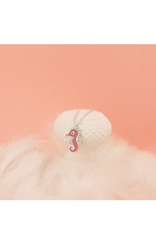 Dkmn Silver 925 Ayar Gümüş Mineli Deniz Atı Kolye Pembe Dkmn Silver 925 Ayar Gümüş Mineli Deniz Atı Kolye Pembe