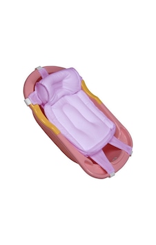 Sema Baby Köpüklü Pembe Bebek Banyo Filesi Sema Baby Köpüklü Pembe Bebek Banyo Filesi