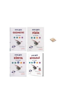 Limit Tyt Ayt Geometri Fizik Kimya Ve Biyoloji El Kitabı 4lü Set + Telefon Standı Limit Tyt Ayt Geometri Fizik Kimya Ve Biyoloji El Kitabı 4lü Set + Telefon Standı