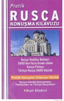 Pratik Rusça Konuşma Kılavuzu CEP Bekir O.Doğan 7 x 10 CM