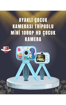 Buğz 2 İnç Ekranlı Çocuk Kamerası Çizgi Film Efektli Ve Müzik Çalar Özellikli
