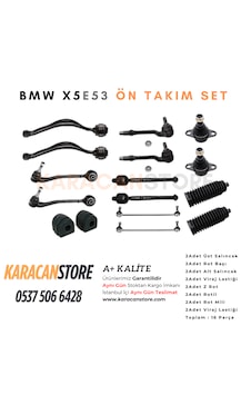 Bmw X5 Serisi E53 Kasa Ön Salıncak Takım Seti - Bmw X5 Serisi E53 Kasa Ön Salıncak Takım Seti -