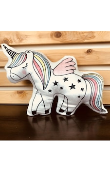 Büro Ev Ofis İçin Unicorn Figürlü Yumuşak Peluş Yastık Diğer Büro Ev Ofis İçin Unicorn Figürlü Yumuşak Peluş Yastık Diğer