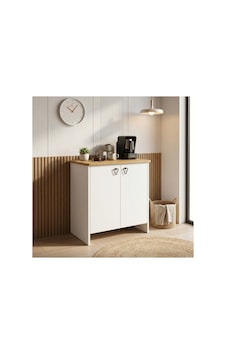 Safir Meşe-beyaz Çok Amaçlı Dolap 2 Kapaklı, Raflı, Şık Ve Modern Tasarım 80x40x82 Cm Safir Meşe - Beyaz - 936954538 Safir Meşe - Beyaz Safir Meşe-beyaz Çok Amaçlı Dolap 2 Kapaklı, Raflı, Şık Ve Modern Tasarım 80x40x82 Cm Safir Meşe - Beyaz - 936954538 Safir Meşe - Beyaz