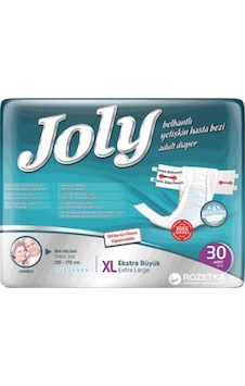 Joly Belbantlı Hasta Bezi XL 30'Lu Joly Belbantlı Hasta Bezi XL 30'Lu