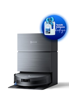 Ecovacs Deebot X11 Pro Omni Robot Süpürge + Yer Silme Solisyonu Antrasit Ecovacs Deebot X11 Pro Omni Robot Süpürge + Yer Silme Solisyonu Antrasit