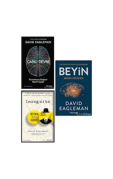 Canlı Devre - Beyin - Senin Hikayen - Incognito - Beynin Gizli Hayatı - David Eagleman 3 Kitap Set Canlı Devre - Beyin - Senin Hikayen - Incognito - Beynin Gizli Hayatı - David Eagleman 3 Kitap Set