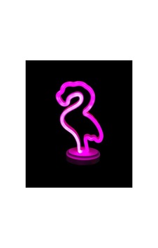 Delux Serisi Çocuk Odası Parti Süsü Hediyelik Lamba Neon Işıklı Flamingo Yazılı Masa Gece Lambası Çok Renkli Delux Serisi Çocuk Odası Parti Süsü Hediyelik Lamba Neon Işıklı Flamingo Yazılı Masa Gece Lambası Çok Renkli