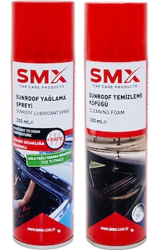 Sunroof Temizleme Köpüğü 300 Ml + Yağlama Spreyi 300 Ml. Sunroof Temizleme Köpüğü 300 Ml + Yağlama Spreyi 300 Ml.