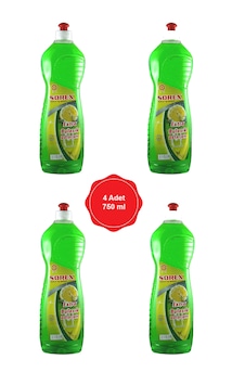 4 Adet Sorex Extra Bulaşık Deterjanı 750 Ml - Sorx003