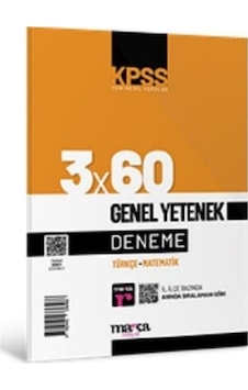 KPSS Genel Yetenek 3x60 Deneme- Marka Yayınları KPSS Genel Yetenek 3x60 Deneme- Marka Yayınları