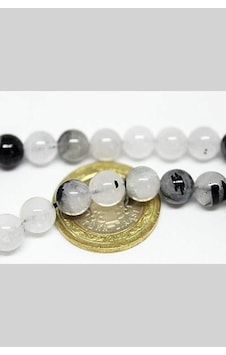 Rutil Kuvars Taşı 8Mm/4 Adet Rutil Kuvars Taşı 8Mm/4 Adet