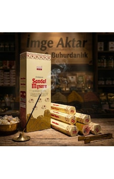 Darshan Sandal Mysore Mysore Sandalı Çubuk Tütsü 20'li Paket - Premium Odunsu Çok Renkli Darshan Sandal Mysore Mysore Sandalı Çubuk Tütsü 20'li Paket - Premium Odunsu Çok Renkli