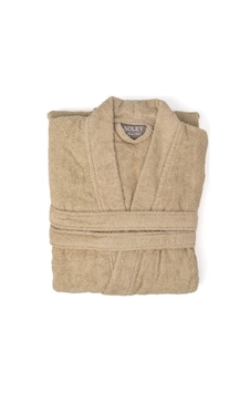 Soley HV.KIMONO.01 %100 Pamuklu Kimono Bornoz Bej Soley HV.KIMONO.01 %100 Pamuklu Kimono Bornoz Bej