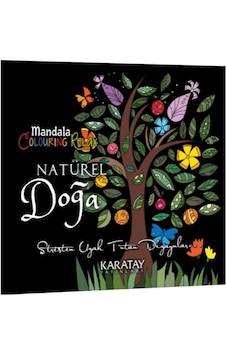 Mandala Boyama Natürel Doğa Mandala Boyama Natürel Doğa