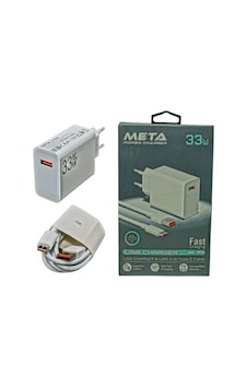 Meta Mp33ac 33w Usb & Usb-a To Type-c Kablo