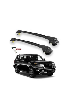 Turtle Nissan Armada Y62 2017-2025 Ara Atkı Air1 Siyah