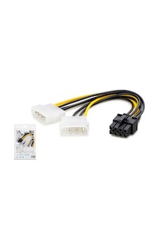 Sata To 8 Pin Ekran Kartı Power Kablosu - Siyah Hdx5504 Sata To 8 Pin Ekran Kartı Power Kablosu - Siyah Hdx5504