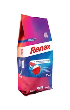 Renax Matik Renkliler için Toz Çamaşır Deterjanı 10 KG Renax Matik Renkliler için Toz Çamaşır Deterjanı 10 KG