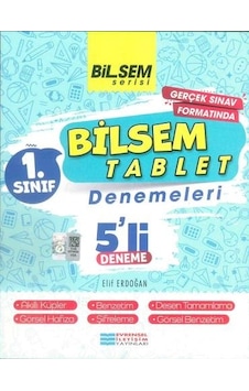 1.sınıf Bilsem Tablet 5 Li Deneme Evrensel İletişim Yayınları 1.sınıf Bilsem Tablet 5 Li Deneme Evrensel İletişim Yayınları