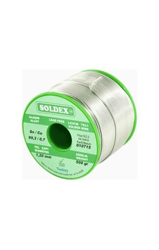 Buğz Eco Lounge Soldex Scn100 Gümüşsüz Özel Alaşım Lehim Teli 200 Gr - 0.5 Mm