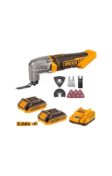 Ingco CIMLI2022 Li-ion Akülü Multiset 20v 2.0AH + Li-ion Akü Ve Şarj Cihazı Seti 20V 2.0AH Zımpara