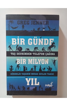 Bir Günde Bir Milyon Yıl- Ürün 2.el Kitaptır
