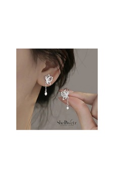Silverbella Kelebekli 925 Ayar Gümüş Küpe Sevgililer Günü ,annenize Verilecek En Güzel Hediyes Altın - Gümüş Silverbella Kelebekli 925 Ayar Gümüş Küpe Sevgililer Günü ,annenize Verilecek En Güzel Hediyes Altın - Gümüş